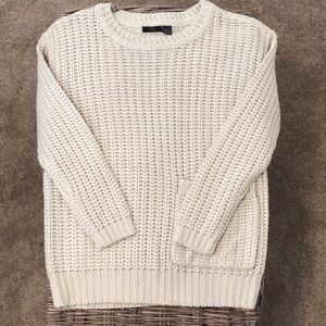 Chunky knit sweater